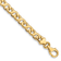 14k Yellow Gold 6.2mm Hand-polished Fancy Link Bracelet