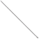 Rhodium Over 14k White Gold 1.3mm Franco Link Bracelet