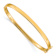 10k Yellow Gold 4mm Hinged Bangle