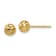14k Yellow Gold 5.5mm Small Fancy Ball Stud Earrings