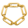 18K Yellow Gold Polished Oval Link 7.5 inch Bracelet
