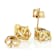Diamond Simulant Square Octagonal Stud Earrings In 18K Gold Over
Sterling Silver 5.22ctw