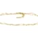 Delicate Freshwater Pearl Bracelet In 14K Gold Over Sterling Silver