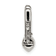 Rhodium Over Sterling Silver Antiqued with 14k Accent Aquamarine Chain
Slide Pendant
