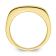 10K Yellow Gold Lab Grown Diamond SI1/SI2, G H I, 5-Stone Men's Channel Band