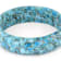 Turquoise Bangle Bracelet In Sterling Silver