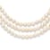 7-8mm White Freshwater Cultured Pearl 76-inch Slip-on Necklace