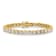 14K Yellow Gold VS/SI GH, Lab Grown Diamond Tennis Bracelet
