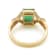 1.50 Ctw Emerald with 0.21 Ctw Diamond Ring in 14K YG