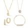Rachel Zoe "Pave All Day" CZ 4-Piece Jewelry Set in 14K Gold
Over Sterling Silver