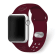 Gametime Colorado Avalanche Debossed Silicone Apple Watch Band (42/44mm
M/L). Watch not included.
