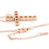 Morganite Cross Pendant Necklace In 18K Rose Gold Over Sterling Silver 2.06ctw