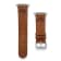 Gametime NHL Columbus Blue Jackets Tan Leather Apple Watch Band (42/44mm
S/M). Watch not included.