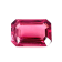 Red Spinel 10x7mm Emerald Cut 2.74ct
