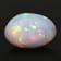 Ethiopian Opal 16.8x14.6mm Pear Shape Cabochon 11.57ct