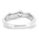 Lab-Grown Diamond Solitaire Ring In Sterling Silver 0.20ctw