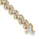 14k Yellow Gold and 14k White Gold with Rhodium over 14k Yellow Gold
Diamond Bracelet