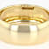 Wide Polished Band Ring In 18K Gold