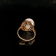 Ethiopian Opal Oval Cabochon and Round Diamond 14K Yellow Gold Ring, 9.97ctw