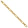 18K Yellow Gold 10mm Oval Link 8 inch Bracelet