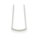 14K Yellow Gold with White Rhodium Diamond Curved Bar 18 Inch Necklace