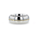 GOLDWYN Braided 14k Gold Inlay Domed Tungsten Ring 8mm