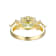 Green Cubic Zirconia 18k Yellow Gold Over Sterling Silver August
Birthstone Ring 4.79ctw