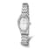Charles Hubert Ladies Stainless Steel Crystal Bezel 21x32mm Watch