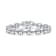 Prong-Set CZ Tennis Bracelet In Sterling Silver 2.25ctw