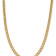 14k Yellow Gold 7.5mm Solid Open Concave Curb 24 Inch Chain