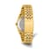Mens Charles Hubert IP-plated Black Dial Watch