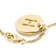 Cardano Initial H Pendant Necklace In 18K Gold Over Bronze