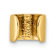 14k Yellow Gold Polished Non-pierced Single Ear Cuff