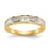 14K Yellow Gold AA Quality Ladies Wedding Band