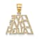 14K Yellow Gold LIVE LAUGH LOVE Charm