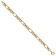 14k Yellow Gold 7.9mm Polished Fancy Link Bracelet
