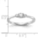 Rhodium Over 14K White Gold First Promise Diamond Promise/Engagement
Ring 0.25ctw