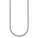 Rhodium Over Sterling Silver 4.0mm Box 18 Inch Chain