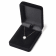 White Cubic Zirconia 14k Yellow Gold Pendant With Chain 1.50ctw