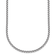Rhodium Over Sterling Silver 2.7mm Box 24 Inch Chain
