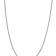 Rhodium Over 14k White Gold 1.4mm Solid Franco 20 Inch Chain