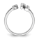 Rhodium Over 14K White Gold Lab Grown Diamond VS/SI GH, Initial N
Adjustable Ring