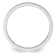 Rhodium Over 10K White Gold 1.2mm Criss-Cross Pattern Stackable
Expressions Band