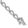Rhodium Over 14k White Gold Diamond Bracelet