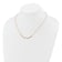 14K Two-tone Beaded 18-inch Necklace