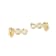 Lab Created Blue Spinel 18k Yellow Gold Over Silver March Birthstone
Earrings 4.68ctw