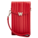 Mimi Red Phone Case with Wristlet