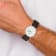 Men's Charles Hubert Stainless Steel White Dial Dress Watch
