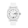 Zodiac Women's Icon White Rubber Band Watch