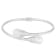 9.5-10mm White Cultured Freshwater Pearl Silver  Bracelet